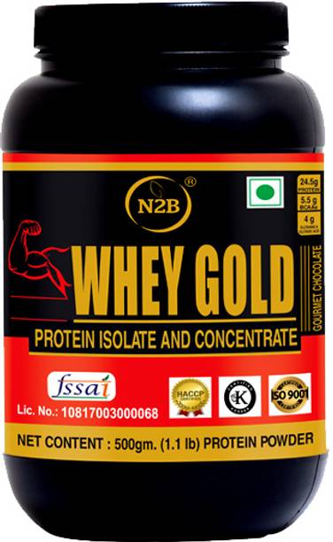 N2B Whey Gold Protein Supplement Powder Weight Gainers/Mass Gainers