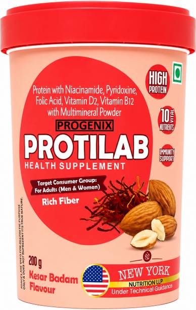 Progenix PROTILAB PROTEIN POWDER WITH HIGH QUALITY PROTEIN FOR MUSCLE,STAMINA,BODY,ENERGY Protein Blends