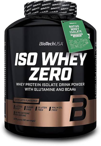 BiotechUSA ISO WHEY ZERO | Isolate Protein with 4.5g BCAA | 21g Protein Per Scoop Whey Protein