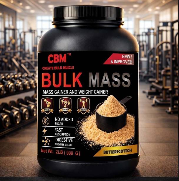 CBM WEIGHT GAINER BULK MASS NEW IMPROVED Weight Gainers/Mass Gainers