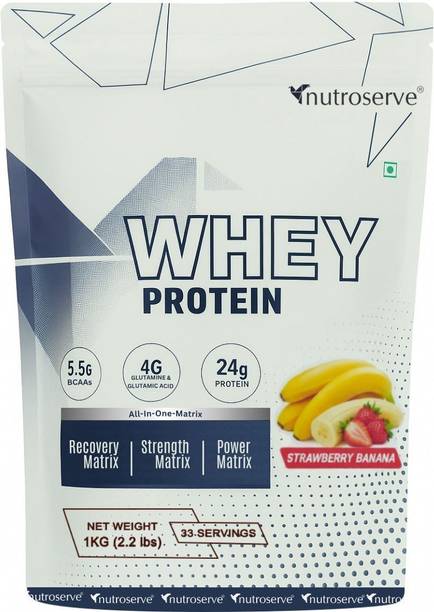 nutroserve Whey Protein Isolate | Whey Protein Concentrate | Muscle Recovery | Muscle Gain Whey Protein