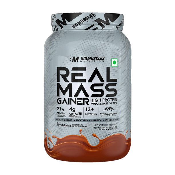 BIGMUSCLES NUTRITION Real Weight Gainers/Mass Gainers