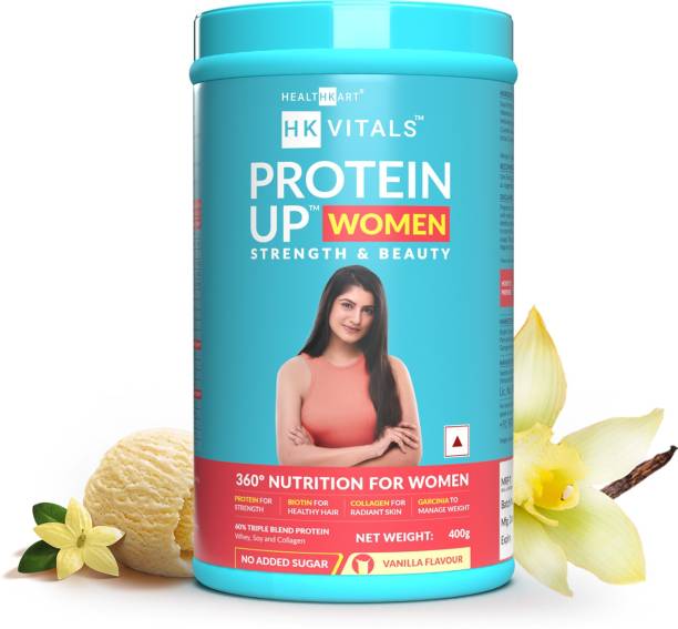 HEALTHKART HK Vitals ProteinUp Women, Triple Blend with Collagen & Biotin Whey Protein
