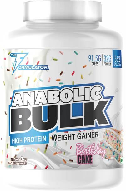 THE FORMULATOR Anabolic Bulk Weight Gainer | High Protein | Creatine | Ashwagandha Weight Gainers/Mass Gainers