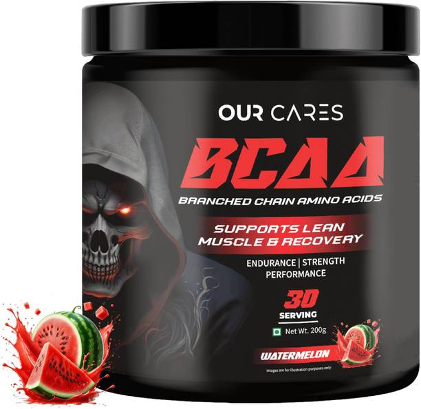 Ourcares BCAA Powder for Muscle Recovery,Endurance & Strength|30 Servings BCAA