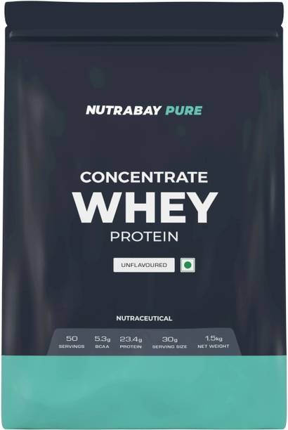 Nutrabay Pure 100% Raw Whey Protein Concentrate Whey Protein