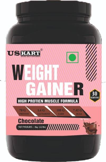 US KART Weight Gainer for women with High Protein Muscle Formula Weight Gainers/Mass Gainers