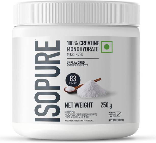 Isopure 100% Creatine Micronized Creatine Monohydrate Powder,83 serves Creatine Creatine