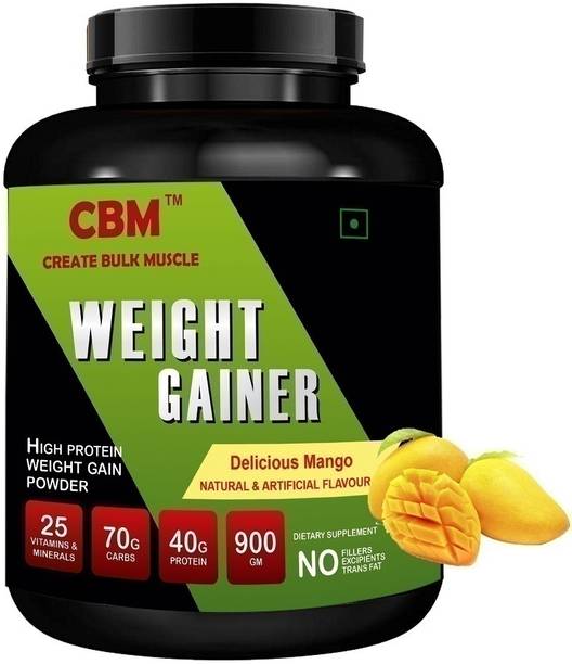 CBM WEIGHT GAINER MANGO 900 GM Weight Gainers/Mass Gainers