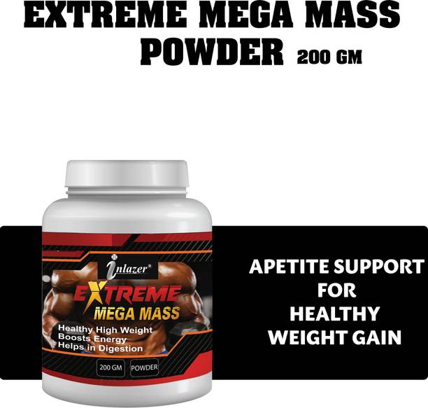 inlazer Extreme Mega Weight Gain Powder/ Protein Supplement Powder With High Calories Weight Gainers/Mass Gainers