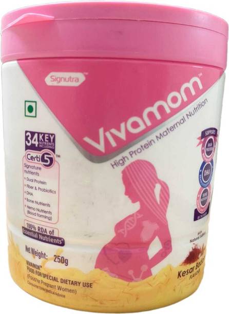 vivamom High Protein Maternal Nutrition Supplement(KESAR BADAM 250GM)