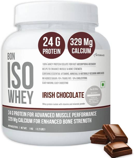 BON ISO WHEY 100% Protein Isolate for Muscle Strength and Bone Health Whey Protein