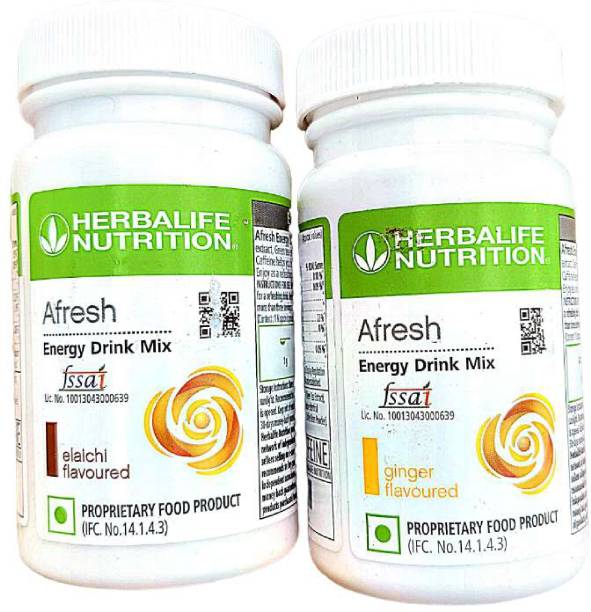 Herbalife Nutrition AFRESH ENERGY DRINK MIX-GINGER AND ELAICHI Protein Shake
