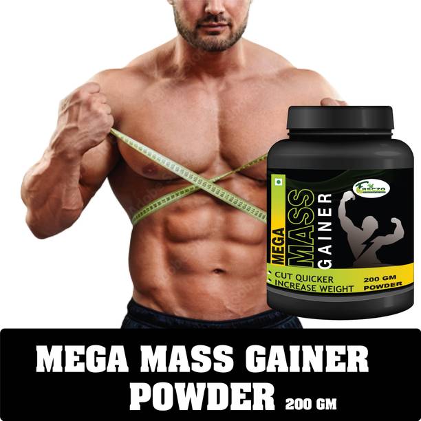 Fasczo Mega Mass Weight Gain Powder / Body Building Gym Supplement, Whey Protein Powder Weight Gainers/Mass Gainers