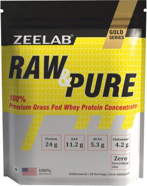 zeelab Raw & Pure Concentrate Whey Protein