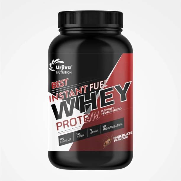 Urjiva NUTRITION Best Instant Fuel 75% Whey Protein CHOCOLATE Flavor Whey Protein