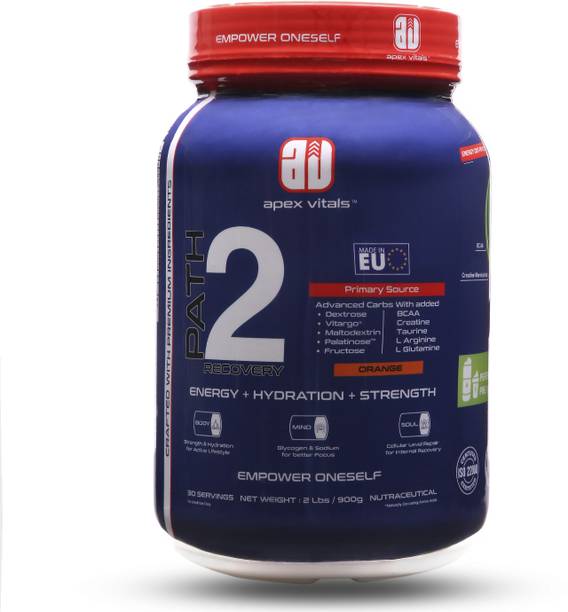 Apex Vitals Path 2 Recovery-Advanced Hydration&Strength Formula|Complex Carbs,Creatine&BCAA BCAA