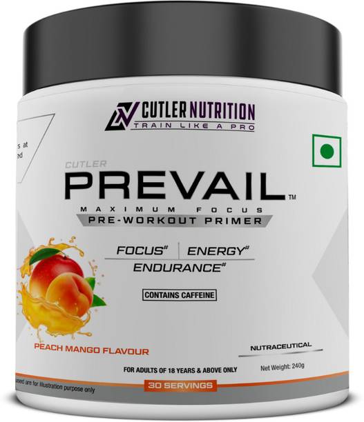 cutler nutrition Prevail Pre Workout BCAA