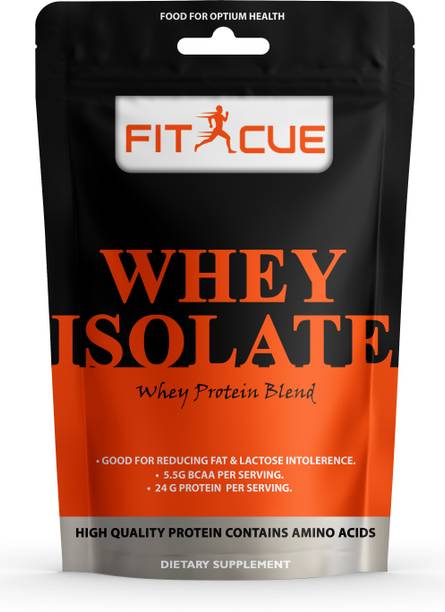 Fitcue 100% Whey Protein Isolate Supplement Powder Premium (OL273) Whey Protein