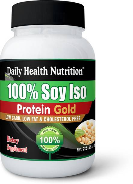 DHN Daily Health Nutrition 100% Soy Iso Protein Gold Plant-Based Protein