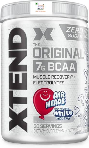 Scivation Xtend The Original 30 servings 7g BCAA Airheads Air Heads White Mystery Flavor BCAA
