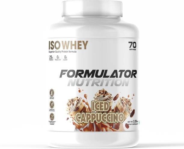 THE FORMULATOR ISO Whey | 25g Protein | Zero Trans Fat | Glutamine | Dietary Enzymes Whey Protein