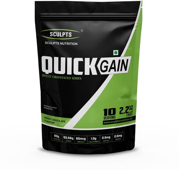 Sculpts Nutrition Quick Gain Weight Gainers/Mass Gainers