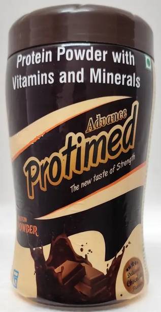 Protimed Chocolate Powder with Vitamins and minerals Protein Blends