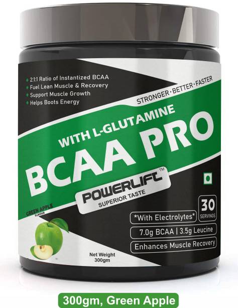 POWERLIFT BCAA Pro With Electrolyte, Reducing Muscle Breakdown & Muscle Recovery BCAA