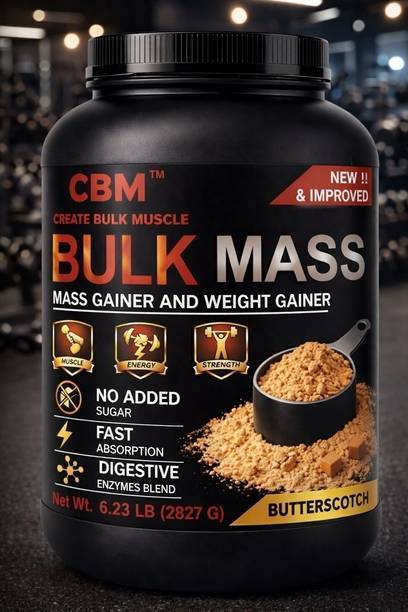 CBM BULK MASS GAINER FOR MUSCLE AND WEIGHT GAIN Weight Gainers/Mass Gainers