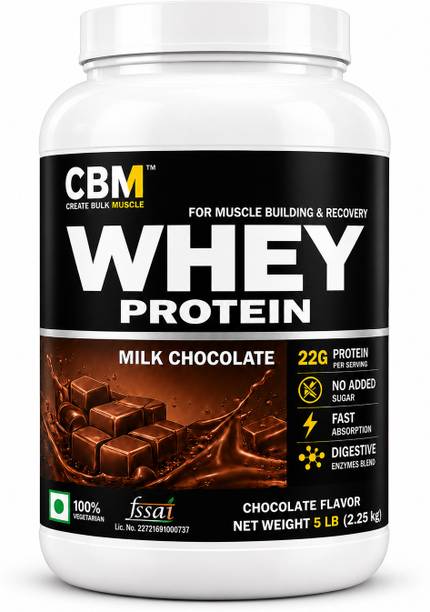 CBM Whey Protein 5lb | Muscle Building Formula | Great Taste Whey Protein