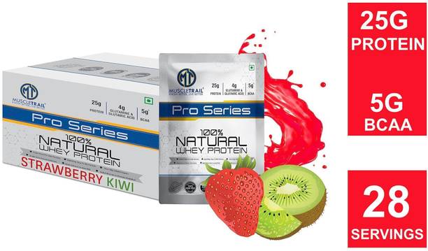 Muscle Trail Pro Series |28 servings |Primary Source Isolate |5g BCAA, 25g 100% Natural Whey Protein