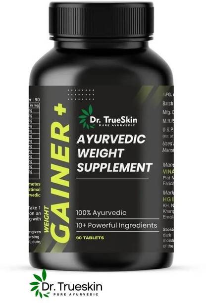 Dr.trueskin Weight Gainer+ Gainer with Essential Nutrients Weight Gainers/Mass Gainers