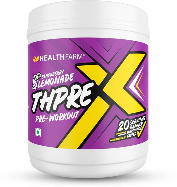 HEALTHFARM ThpreX Pre Workout , Get Increased Energy, Endurance & Strength Pre Workout