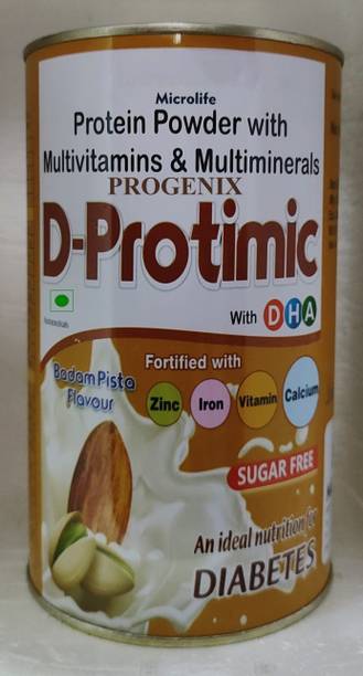 Progenix D-Protimic Sugarfree Protein Powder Vitamin B12 Stamina Diabetic Care Nutrition Protein Blends