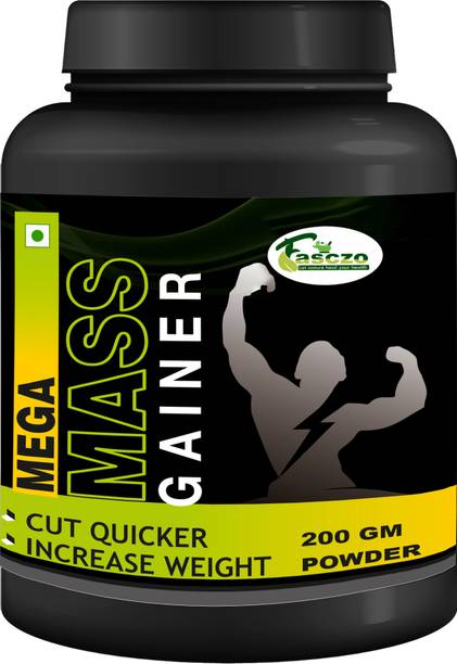 Fasczo Mega Mass Weight Gain Powder / Heavy Mass Gainer Protein Powder For Men Women Weight Gainers/Mass Gainers