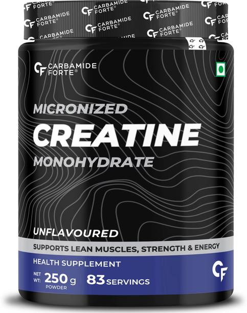CARBAMIDE FORTE Creatine Monohydrate 250g | Creatine Powder for Lean Muscle & Strength Creatine 250 g, Unflavoured