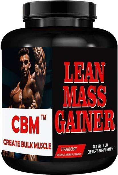 CBM Strawberry Lean Mass Gainer 2lb 950gm Weight Gainers/Mass Gainers
