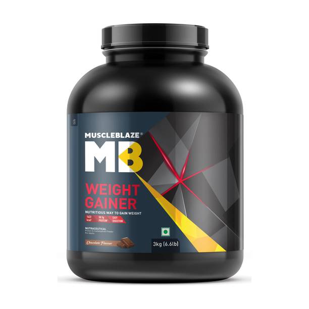 MUSCLEBLAZE with Added Digezyme Weight Gainers/Mass Gainers
