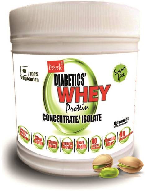 DEVELO Whey protein for diabetics sugar free protein powder for diabetes care Whey Protein