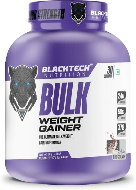 BlackTech Nutrition Bulk Weight Gainer Weight Gainers/Mass Gainers