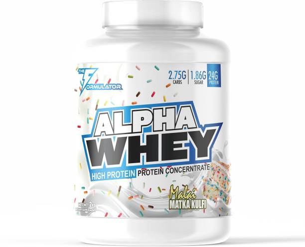 THE FORMULATOR Alpha Whey | 24g Protein | 0mg Cholesterol | Low Sugar | High Aminos | Enzymes Whey Protein