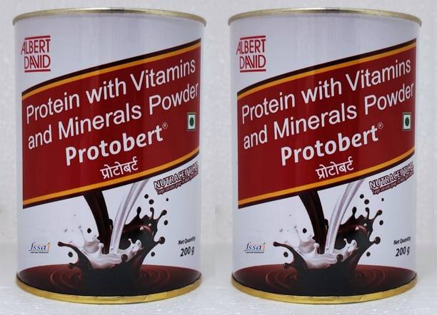 PROTOBERT Protein Powder Vitamin B12 Folic Acid Energy Muscle Strength Nutrition Wellness Protein Blends