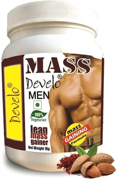DEVELO MASS/WEIGHT GAINER FOR MEN/BOYS Weight Gainers/Mass Gainers