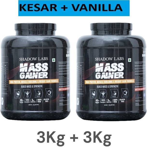 OREALFIT Shadow Labs Mass Gainer For Bulk Gaining Authentic Weight Gainers/Mass Gainers