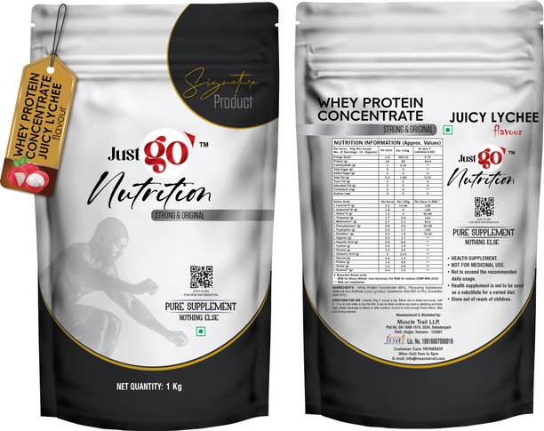 just go nutrition 100% Whey Protein Concentrate| 23g Protein(30 servings) with Digestive Enzymes Whey Protein