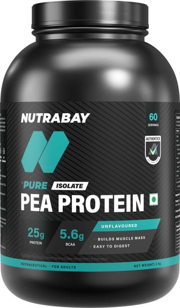 Nutrabay Pure 100% Pea Isolate - Plant-Based Protein