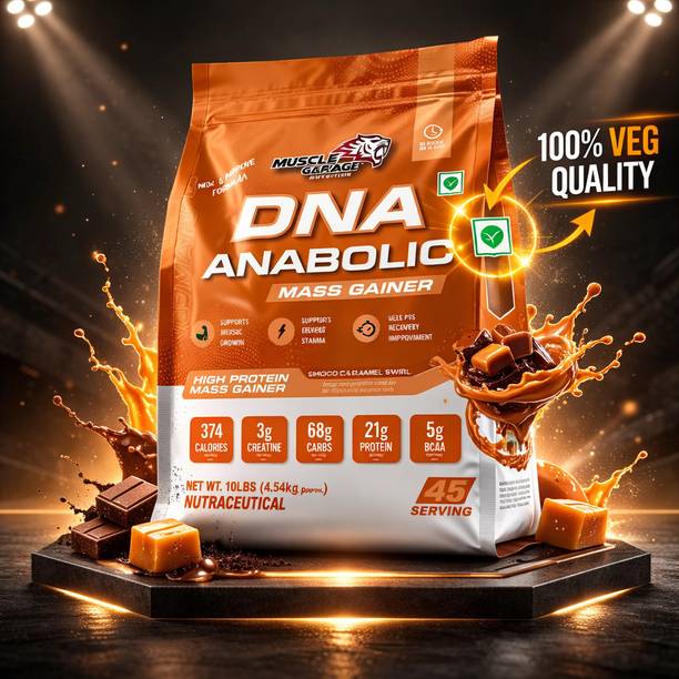 Muscle Garage DNA Anabolic High Protein Weight Gainers/Mass Gainers