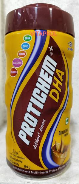 VITAPROL Protichem DHA Protein Powder Vitamin B12 Nutrition Energy Muscle Weight Gainer Protein Blends