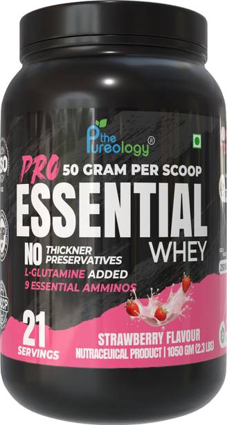 thepureology Protien Strawberry Flavour Whey Concentr...